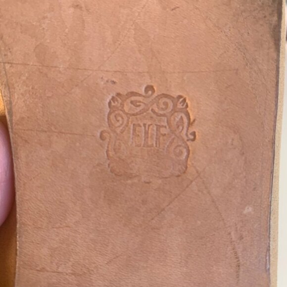 Bali ELF Made By Hand Leather Slip On Ballet Flats Tan Women’s Size 6 - Picture 5 of 6